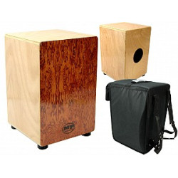 Mano Percussion Cajon Rhythm Box + Carry Bag
