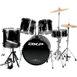 DXP Pioneer Series 5-Piece Drum Kit + Stool + Sticks + Cymbals 