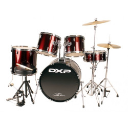 DXP Pioneer Series 5-Piece Drum Kit + Stool + Sticks + Cymbals 
