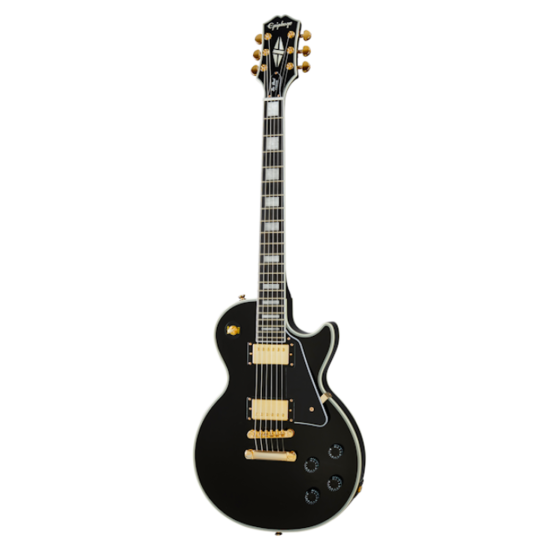 Epiphone Les Paul Custom Ebony Electric Guitar Epiphone Les Paul Custom Ebony Electric Guitar