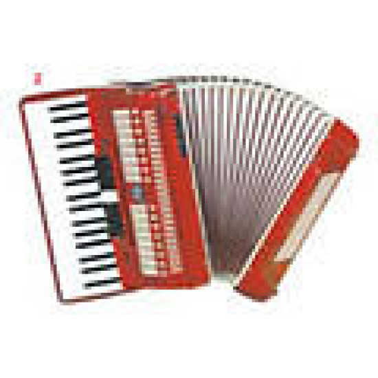 Aidi Accordion "80 Bass" Includes Case & Strap