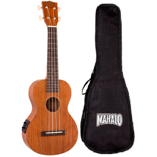 Mahalo MJ2VTTBR Java Series Concert Electric Ukulele Mahalo MJ2VTTBR Java Series Concert Electric Ukulele