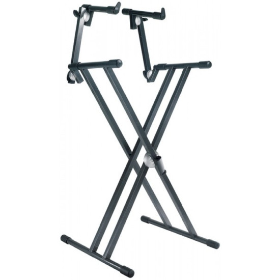Proel Professional 2-Tier Double-Braced Keyboard Stand Proel Professional 2-Tier Double-Braced Keyboard Stand