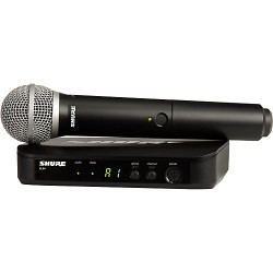 Shure BLX24/PG58 Wireless Microphone System 