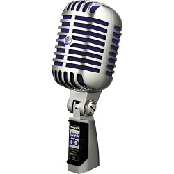 Shure Super 55 Deluxe Vintage Dynamic Vocal Microphone