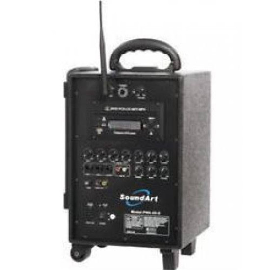 Soundart PWA-65-D Rechargeable Wireless PA With CD/DVD/MP3 Player Soundart PWA-65-D Rechargeable Wireless PA With CD/DVD/MP3 Player