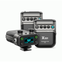 XVIVE U5T2 Camer Mount Wireless Lavalier Microphone System With 2 Transmitters 