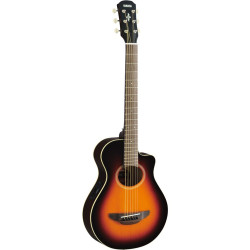 Yamaha APXT2 Short Scale Acoustic Electric Guitar (Dark Red Burst)