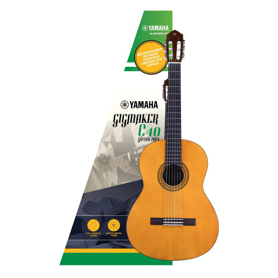 Yamaha C40 Gigmaker Classical Guitar Pack Yamaha C40 Gigmaker Classical Guitar Pack