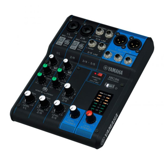 Yamaha MG06 6-Channel Mixer Yamaha MG06 6-Channel Mixer