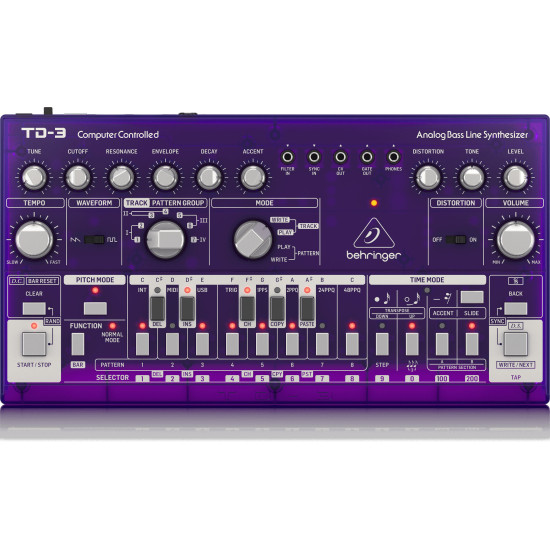 The Behringer TD3 GP Analog Bass Line Synth