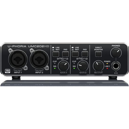 The Behringer U-phoria Umc202hd Interface
