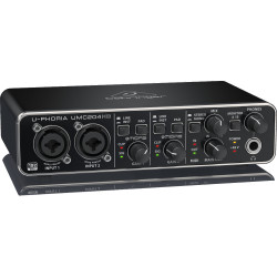 The Behringer U-phoria Umc204hd Interface