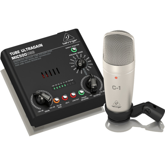 The Behringer Voice Studio Recording Bundle