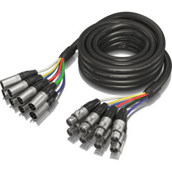 The Behringer GMX500Metre 8-way Multicore Cable