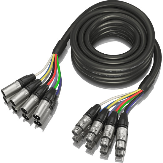 The Behringer GMX500Metre 8-way Multicore Cable