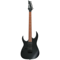The Ibanez RG421EXL BKF Electric Guitar in Black Flat