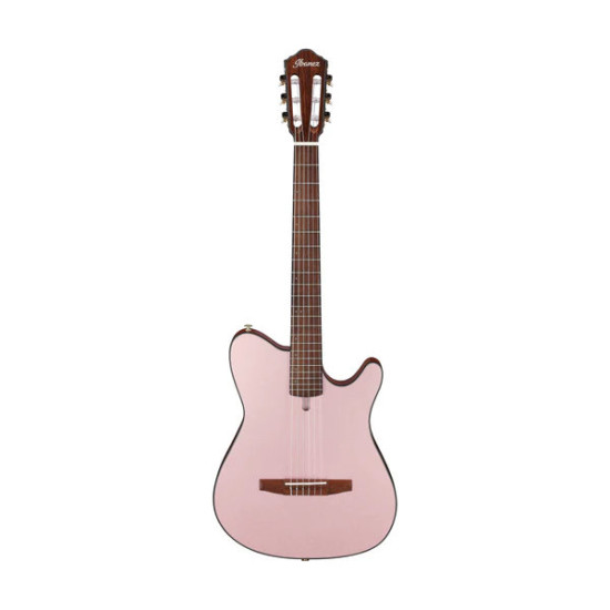 Ibanez FRH10N Rose Gold Metallic Flat Nylon String Guitar
