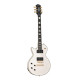 The Epiphone Matt Heafy Les Paul Custom In Case White Left-Handed The Epiphone Matt Heafy Les Paul Custom In Case White Left-Handed