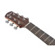 Ibanez AAM50CE Sapphire Blue Burst Open Pore Top, Natural Open Pore Back and Sides Acoustic Guitar 