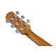 Ibanez AAM50CE Sapphire Blue Burst Open Pore Top, Natural Open Pore Back and Sides Acoustic Guitar 
