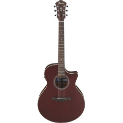Ibanez AE100BUF Electro Acoustic Guitar Burgundy Flat