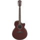 Ibanez AE100BUF Electro Acoustic Guitar Burgundy Flat