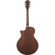 Ibanez AE100BUF Electro Acoustic Guitar Burgundy Flat