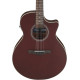 Ibanez AE100BUF Electro Acoustic Guitar Burgundy Flat