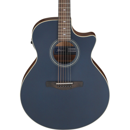 Ibanez AE100DBF Electro Acoustic Guitar Dark Tide Blue Flat