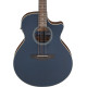 Ibanez AE100DBF Electro Acoustic Guitar Dark Tide Blue Flat