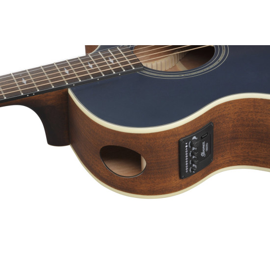 Ibanez AE100DBF Electro Acoustic Guitar Dark Tide Blue Flat