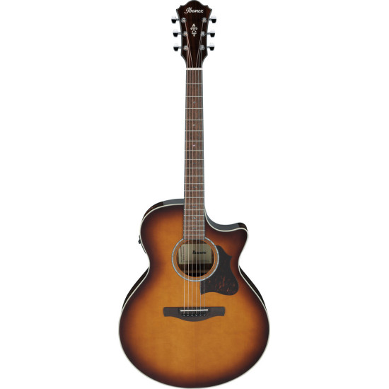 Ibanez AE160 Vintage Mahogany Sunburst High Gloss Acoustic Guitar