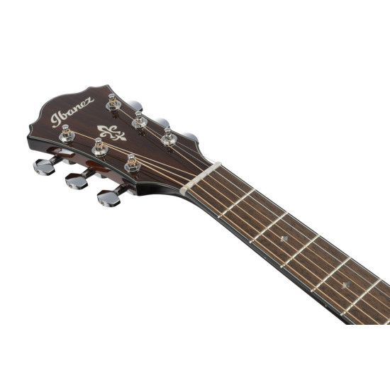 Ibanez AE160 Vintage Mahogany Sunburst High Gloss Acoustic Guitar