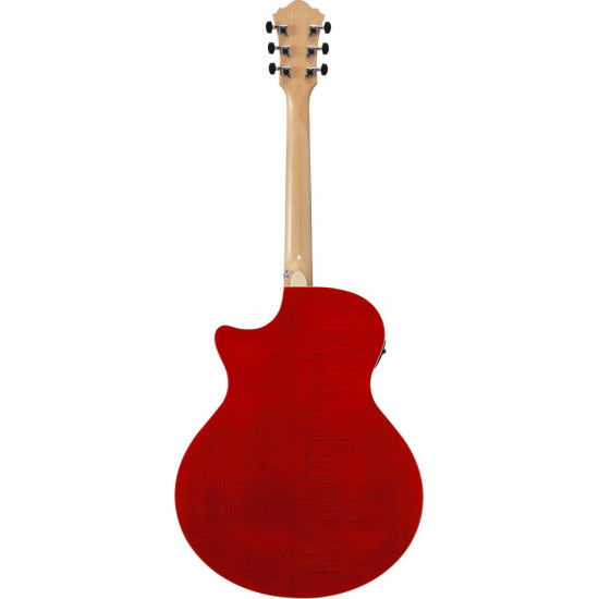 Ibanez AE170N Natural High Gloss top Transparent Red High Gloss back and sides Acoustic Guitar