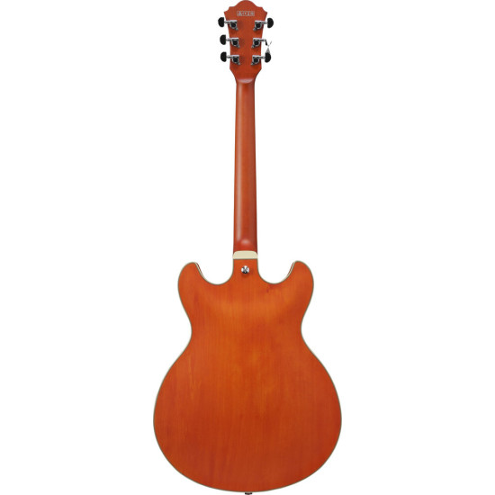 Ibanez AS73T Transparent Tangerine Flat Electric Guitar