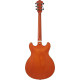 Ibanez AS73T Transparent Tangerine Flat Electric Guitar