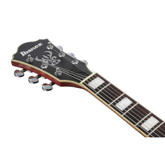 Ibanez AS73T Transparent Tangerine Flat Electric Guitar