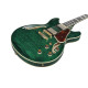 Ibanez AS93FM Transparent Moss Green Electric Guitar