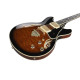 Ibanez AS93QMSP Dark Brown Sunburst Electric Guitar