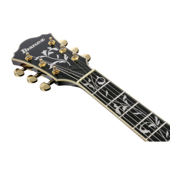 Ibanez AS93QMSP Dark Brown Sunburst Electric Guitar