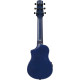 Ibanez AUP10FMNE Transparent Blue Sunburst Open pore Ukulele with Bag