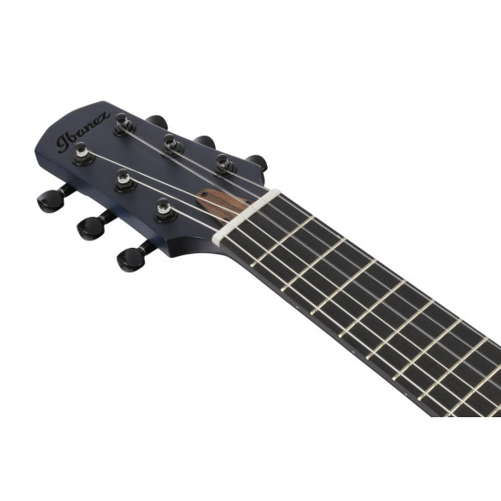 Ibanez AUP10FMNE Transparent Blue Sunburst Open pore Ukulele with Bag