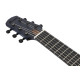 Ibanez AUP10FMNE Transparent Blue Sunburst Open pore Ukulele with Bag