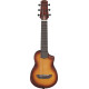 Ibanez AUP10N Open Pore Light Brown Sunburst Ukulele with Bag