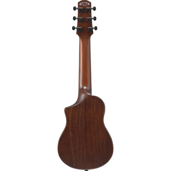Ibanez AUP10N Open Pore Light Brown Sunburst Ukulele with Bag