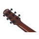Ibanez AUP10N Open Pore Light Brown Sunburst Ukulele with Bag