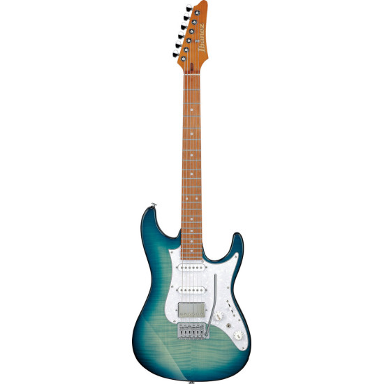 Ibanez AZ22S1F Transparent Turquoise Burst Electric Guitar