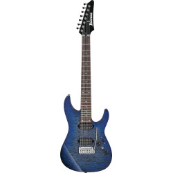 Ibanez AZ427P2QMTUB 7 String Electric Guitar Twilight Blue Burst