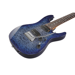 Ibanez AZ427P2QMTUB 7 String Electric Guitar Twilight Blue Burst